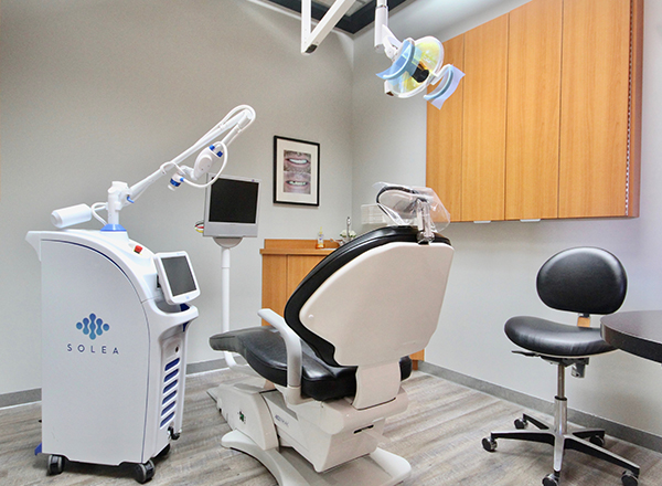 Dental exam room