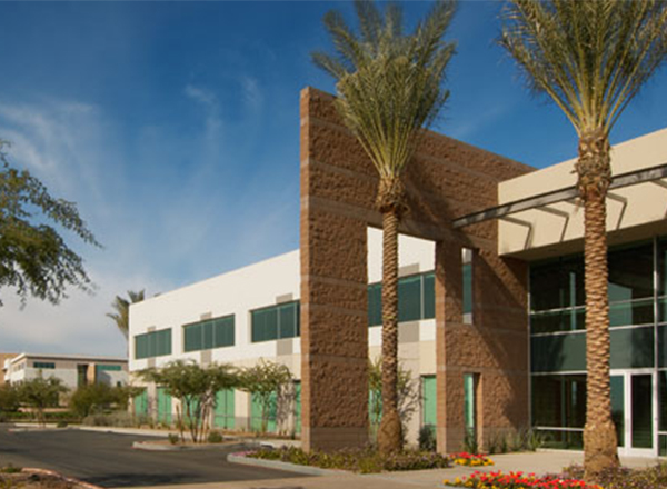 Outside view of dental school building