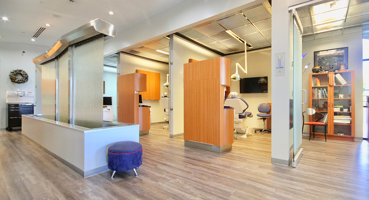Dental exam rooms and office