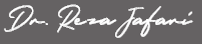 Dr. Reza Jafari signature